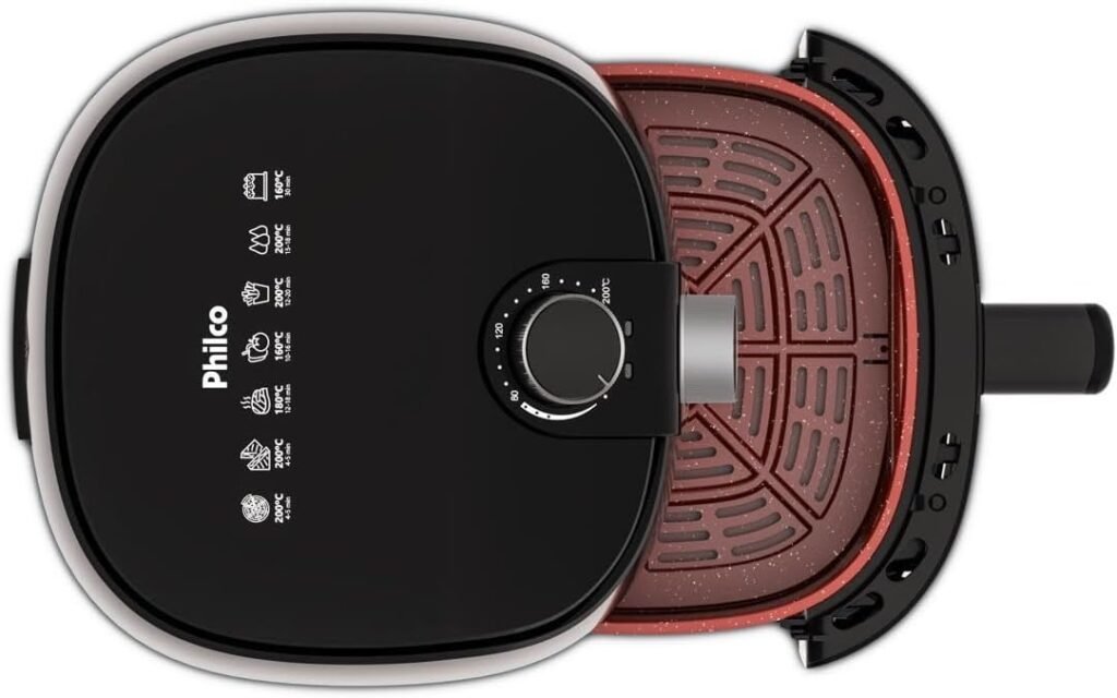 Air Fryer Philco 4L Revestimento Redstone 1500W PAF40A — foto 5