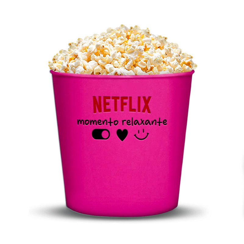 Balde de Pipoca Netflix Momento Relaxante — foto 8