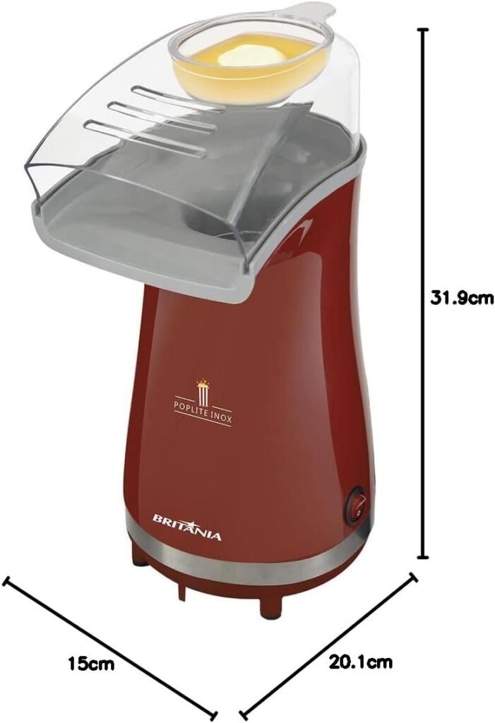 Pipoqueira Britânia Poplite Inox BPI01VI — foto 3
