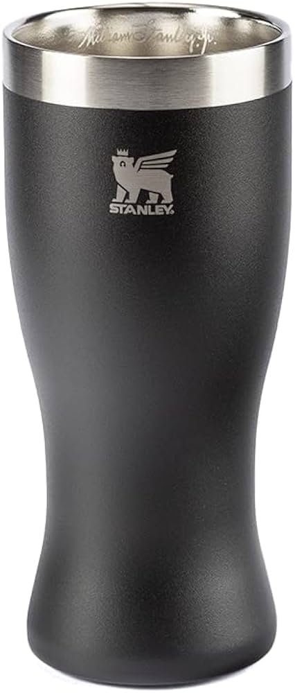 Copo Térmico Stanley Pilsner Glass Foundry Black