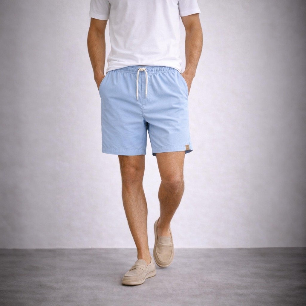 Kit 2 Shorts Linho Masculino Mauricinho Old Money — foto 6