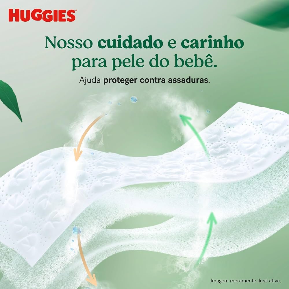 Fralda Descartável Huggies Natural Care — foto 5