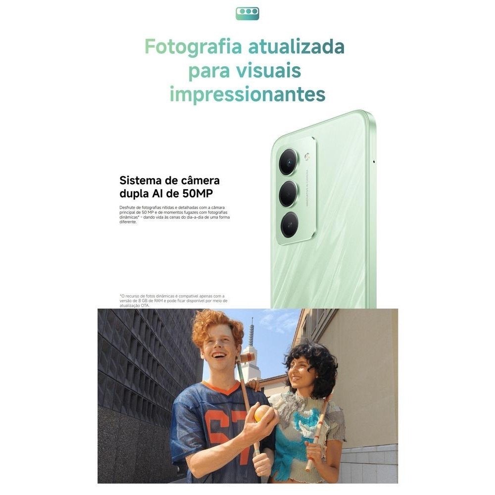 Smartphone Xiaomi Redmi 15 4G Versão Global — foto 6