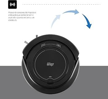 Aspirador de Pó Robô WAP ROBOT W90 3 em 1 Bivolt — foto 7
