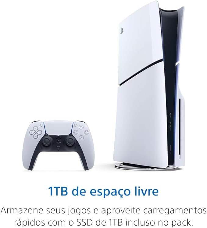 PlayStation 5 Slim com Leitor de Disco – Pacote ASTRO BOT e Gran Turismo 7 — foto 5