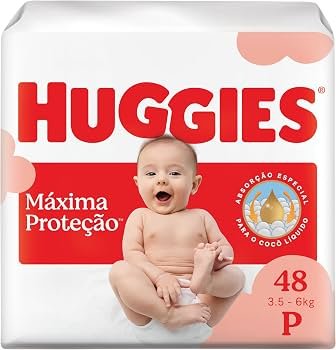 Fralda Descartável Huggies Supreme Care Tam. P - 48 UN
