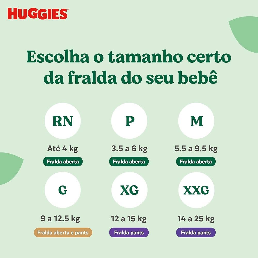 Fralda Descartável Huggies Natural Care — foto 8