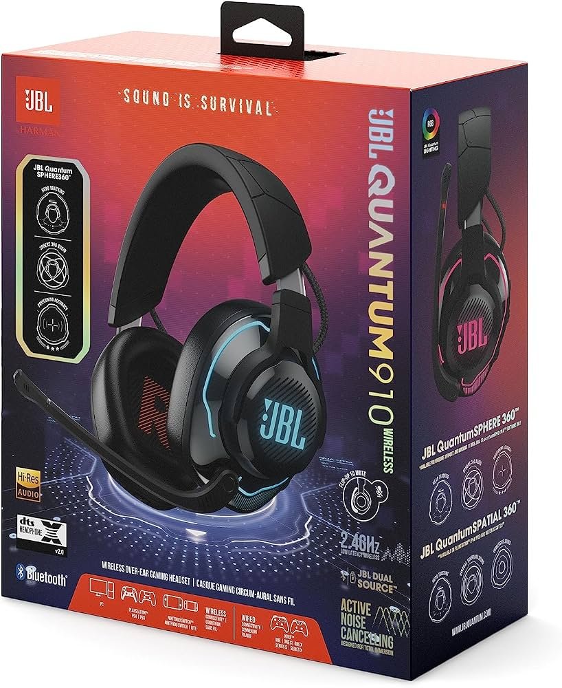Headset Gamer Sem Fio JBL Quantum 360 Wireless — foto 5