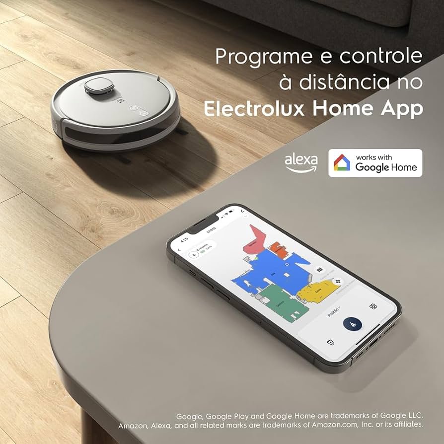 Robô Aspirador de Pó Electrolux 4 em 1 Wi-Fi Experience ERB62 Bivolt — foto 10