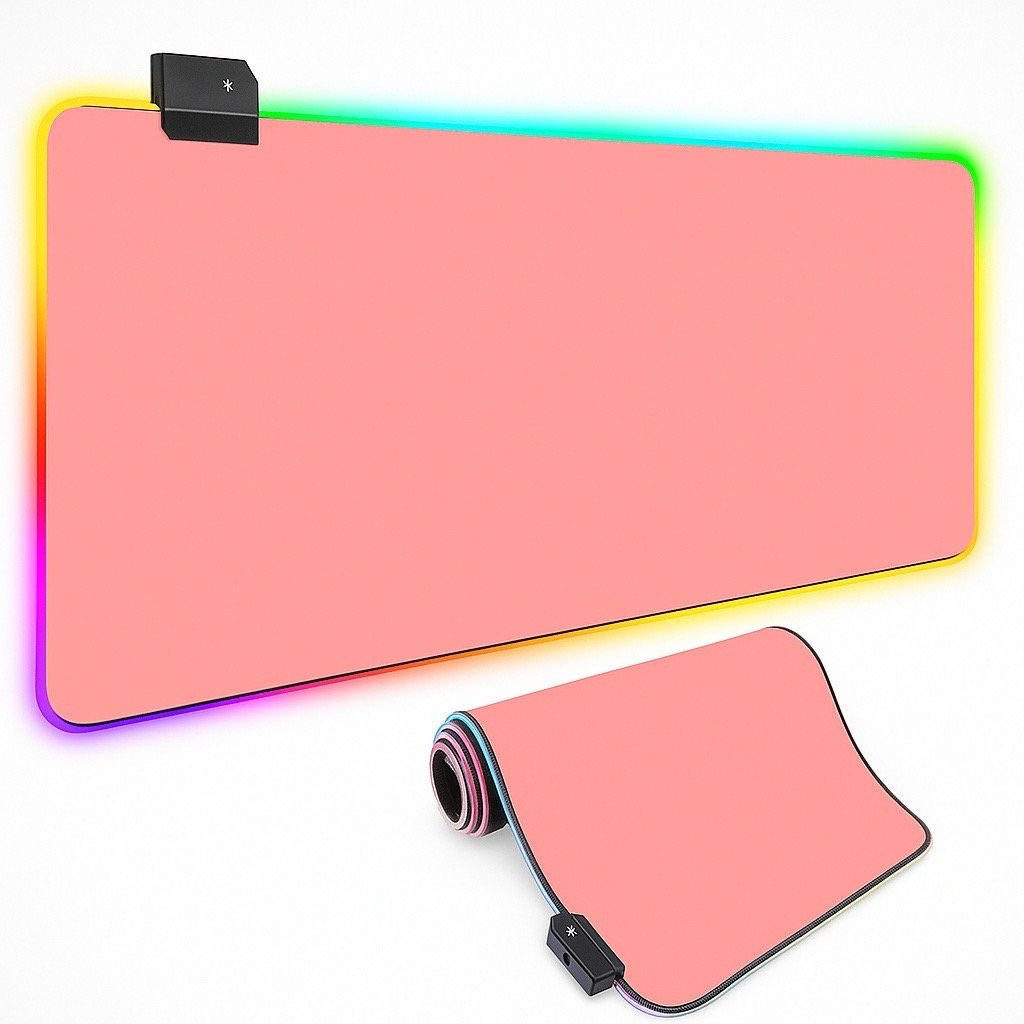 Mouse Pad Gamer Grande 70x35cm Preto Mapa Mundo Borda Costurada Antiderrapante — foto 3