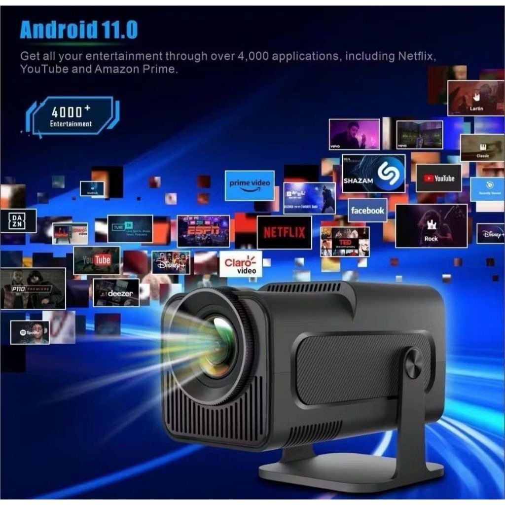Projetor Smart Topping A10 Android 11 Wi-Fi 6 Bluetooth 5.0 — foto 7