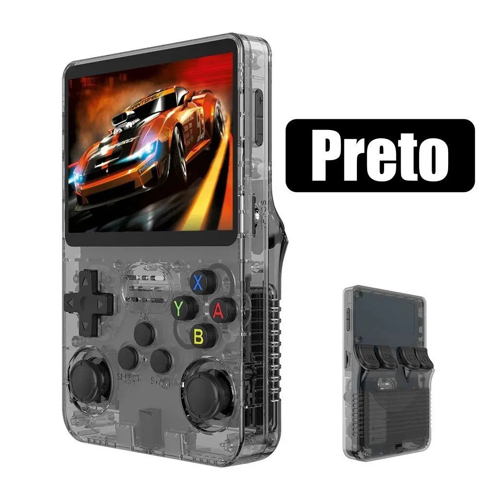 Console Portátil R36S 64GB Linux Tela IPS 3.5 Polegadas com 15.000 Jogos — foto 12