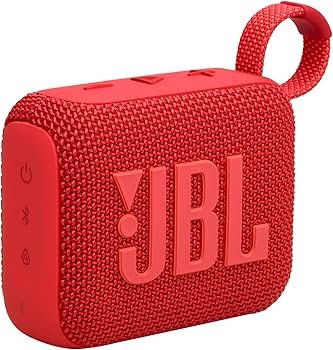 Caixa de Som Bluetooth JBL Go 4 Vermelho