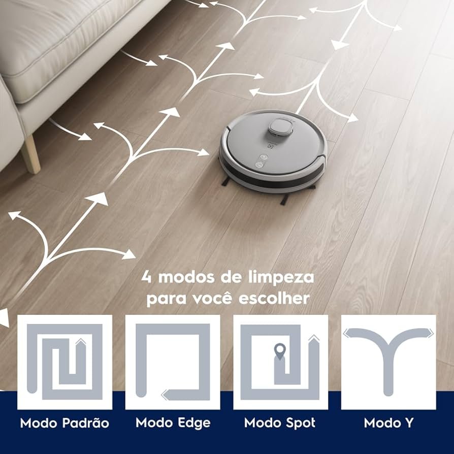 Robô Aspirador de Pó Electrolux 4 em 1 Wi-Fi Experience ERB62 Bivolt — foto 11