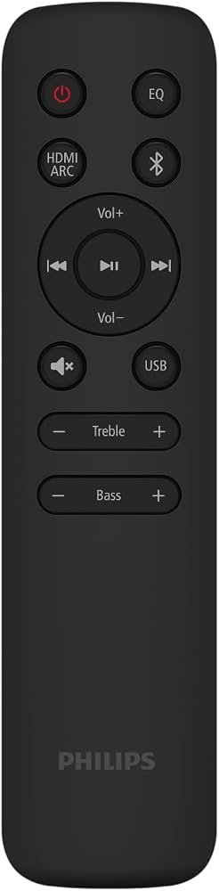 Soundbar Philips TAB4000 2.0 Canais Bluetooth Preto Bivolt — foto 10