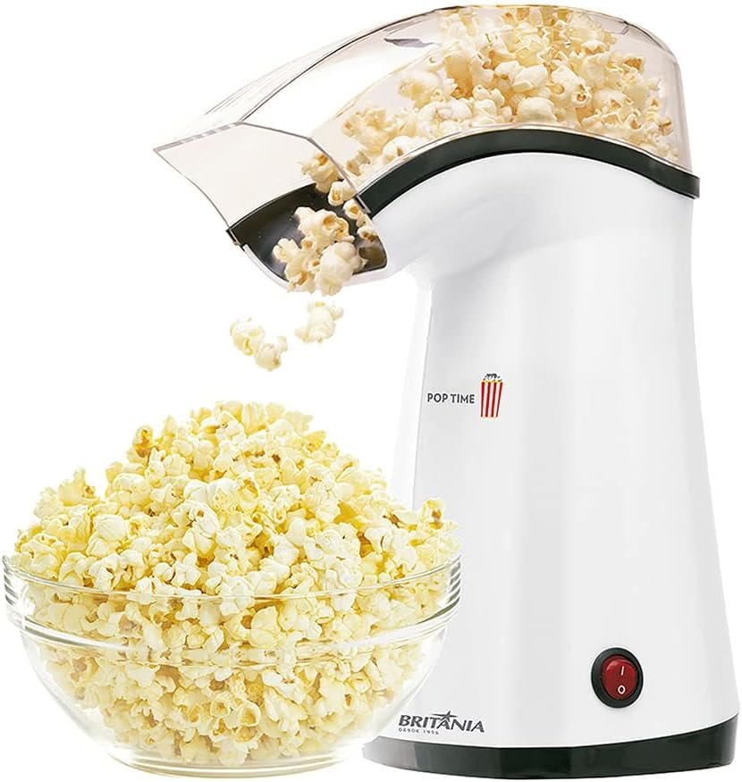 Pipoqueira Elétrica Britânia Pop Time Branca - 220 V