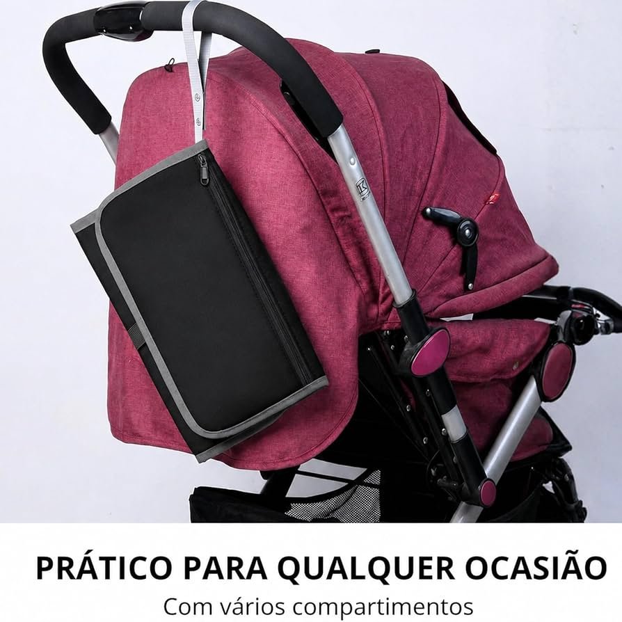 Trocador de Fraldas Portátil Premium Recém-Nascidos — foto 7