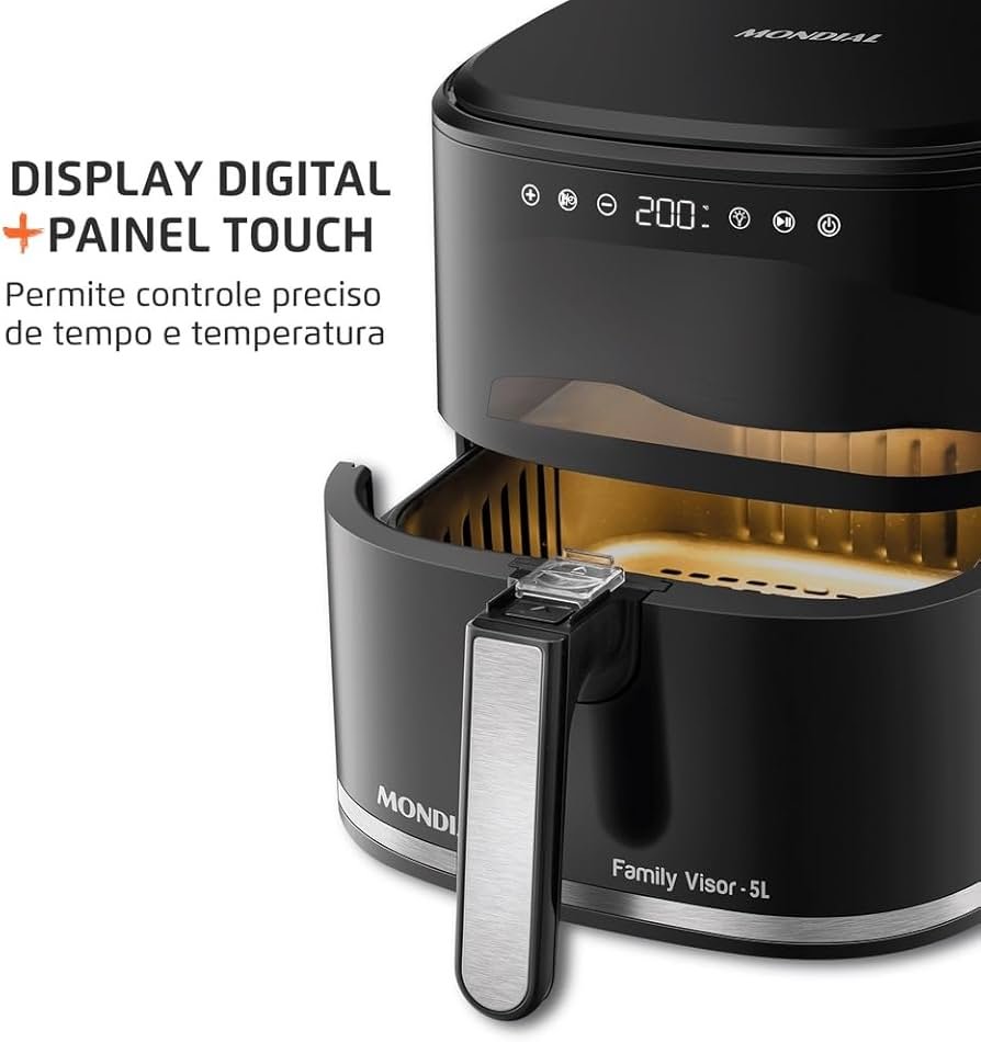 Air Fryer Mondial AF-50-DV 5L 2000W — foto 6