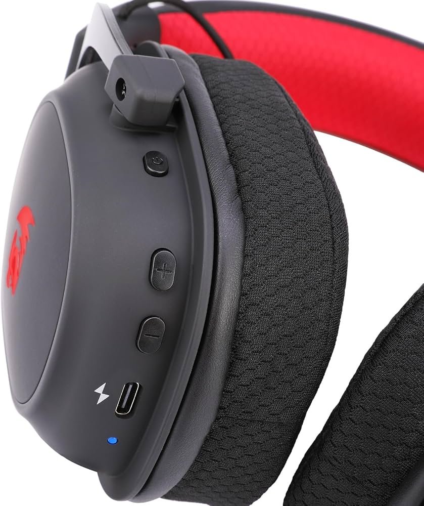 Headset Gamer Sem Fio Redragon Zeus Pro H510-PRO — foto 5