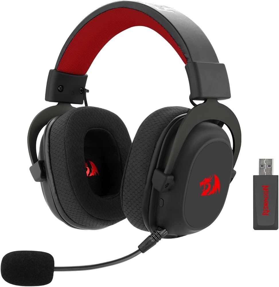 Headset Gamer Sem Fio Redragon Zeus Pro H510-PRO — foto 11