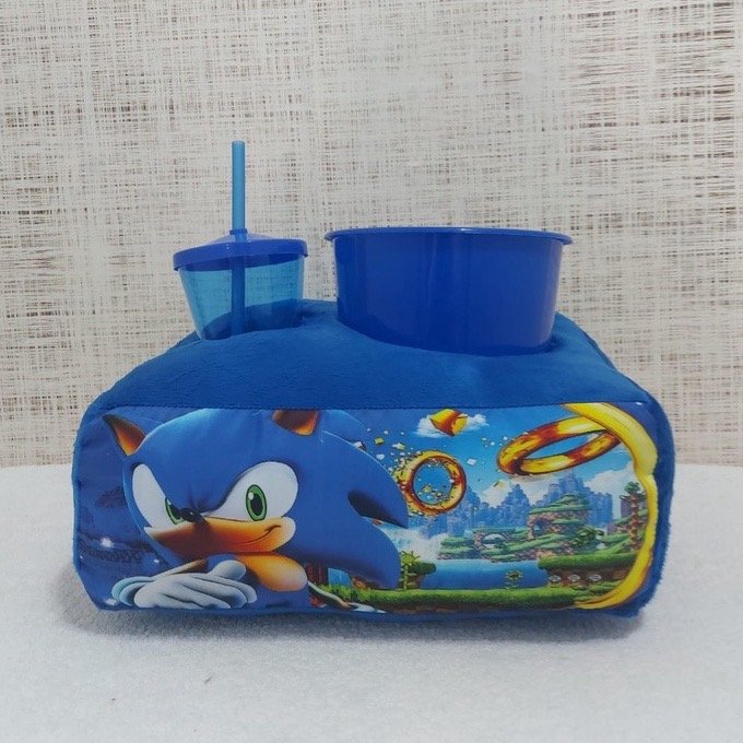 Kit Almofada Porta Pipoca com Balde e Copo 3 Peças — foto 8