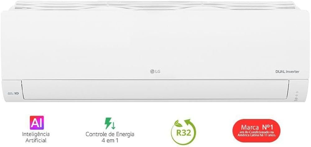 Ar Condicionado Split LG Dual Inverter Compact 9000 BTUs Frio 220V Branco — foto 6