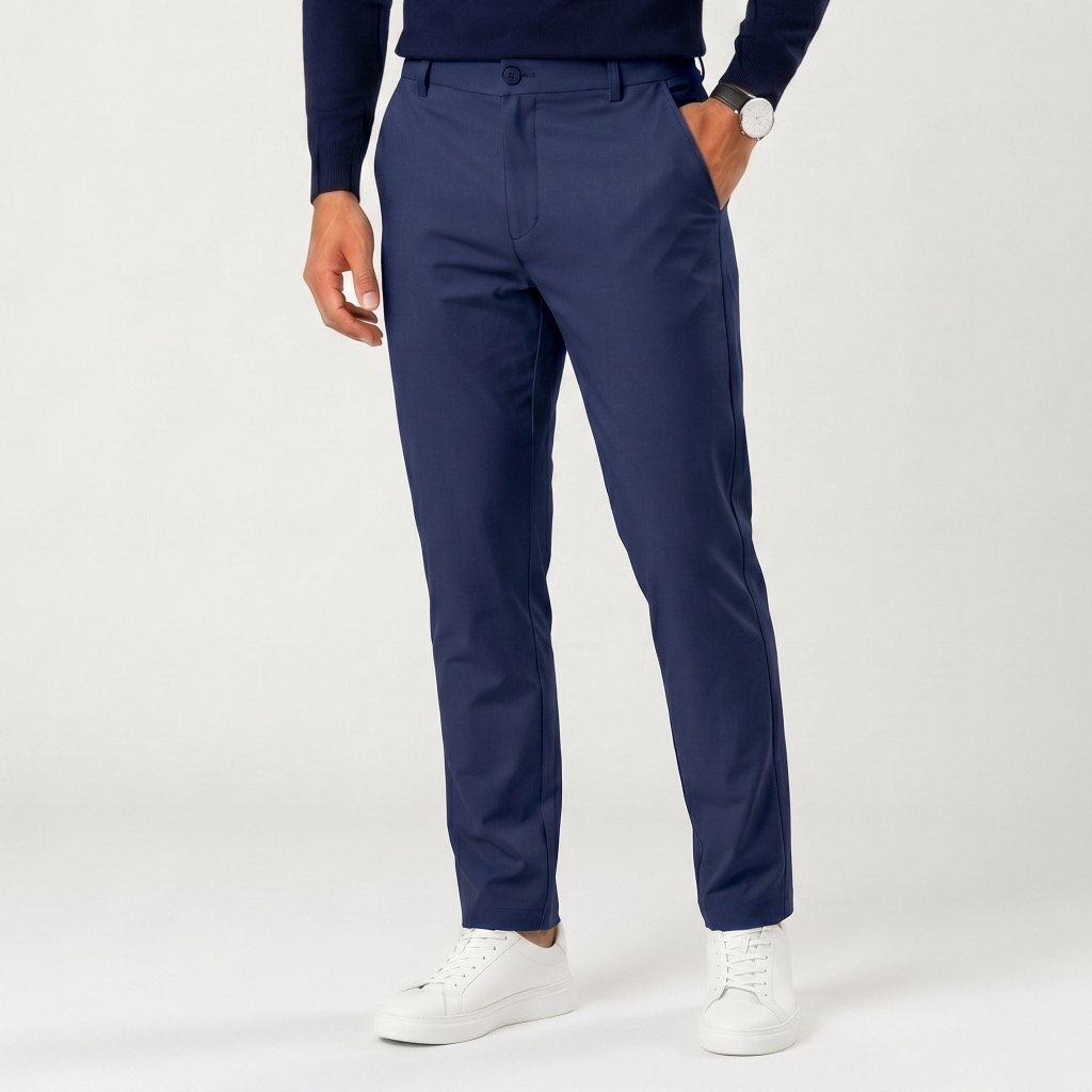 Calça de Alfaiataria Masculina Slim Fit Social Sport Fino — foto 3
