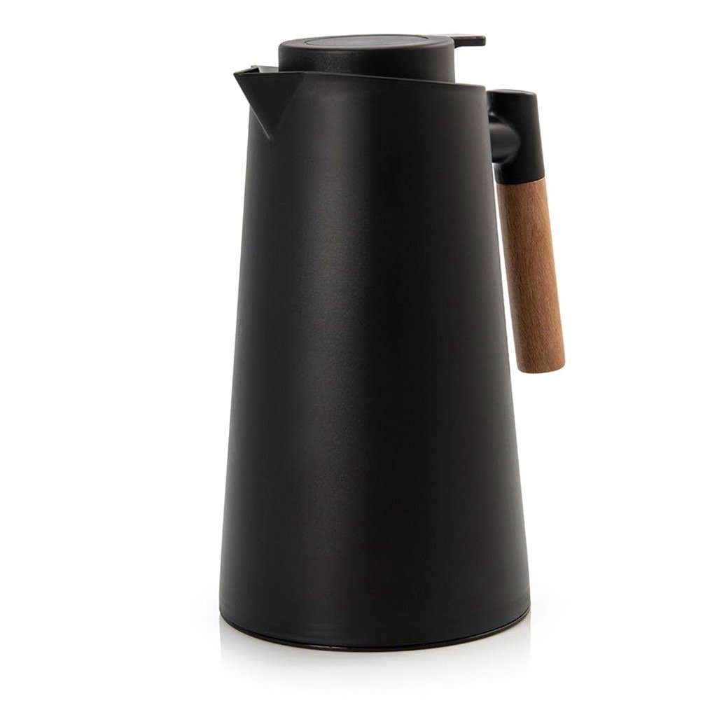 Garrafa Térmica Nórdica Café e Chá com Cabo de Madeira 1L Mimo Style — foto 5