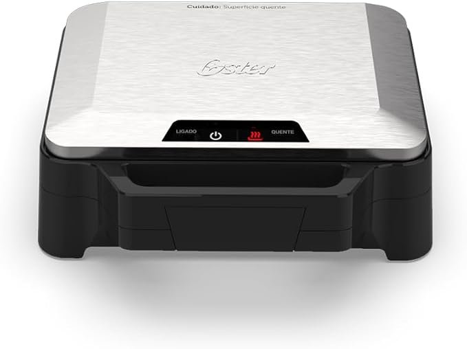 Sanduicheira Elétrica Oster Inox Multiuso 1000W OSAN500 110V