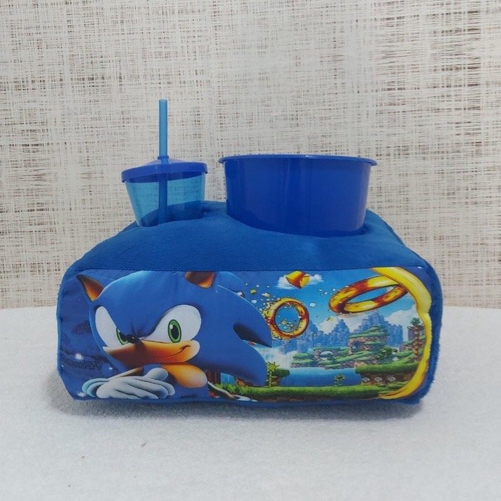 Kit Almofada Porta Pipoca com Balde e Copo 3 Peças — foto 12