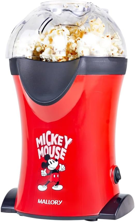 Pipoqueira Elétrica Mallory Mickey Mouse Vermelha — foto 5