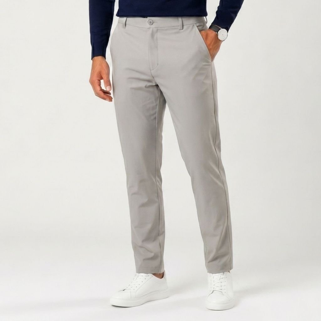 Calça de Alfaiataria Masculina Slim Fit Social Sport Fino — foto 2