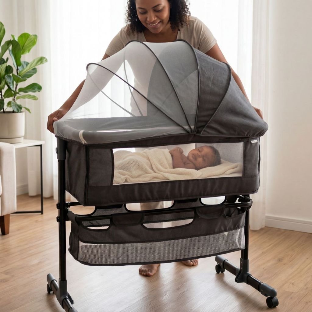 Berço Portátil Bebê Acoplado Co-Bed Connect Maxi Baby — foto 11