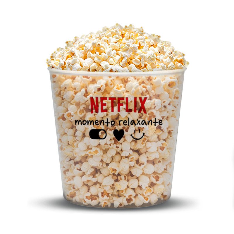 Balde de Pipoca Netflix Momento Relaxante — foto 3