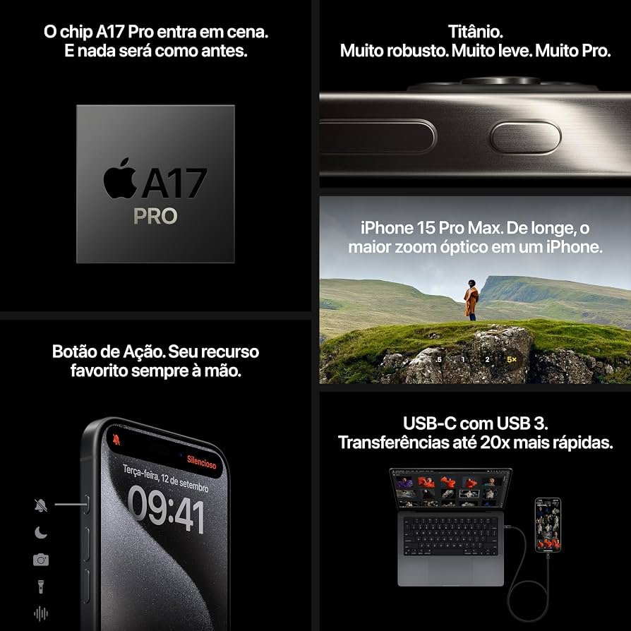 iPhone 15 Pro 256 GB (Seminovo) — foto 5