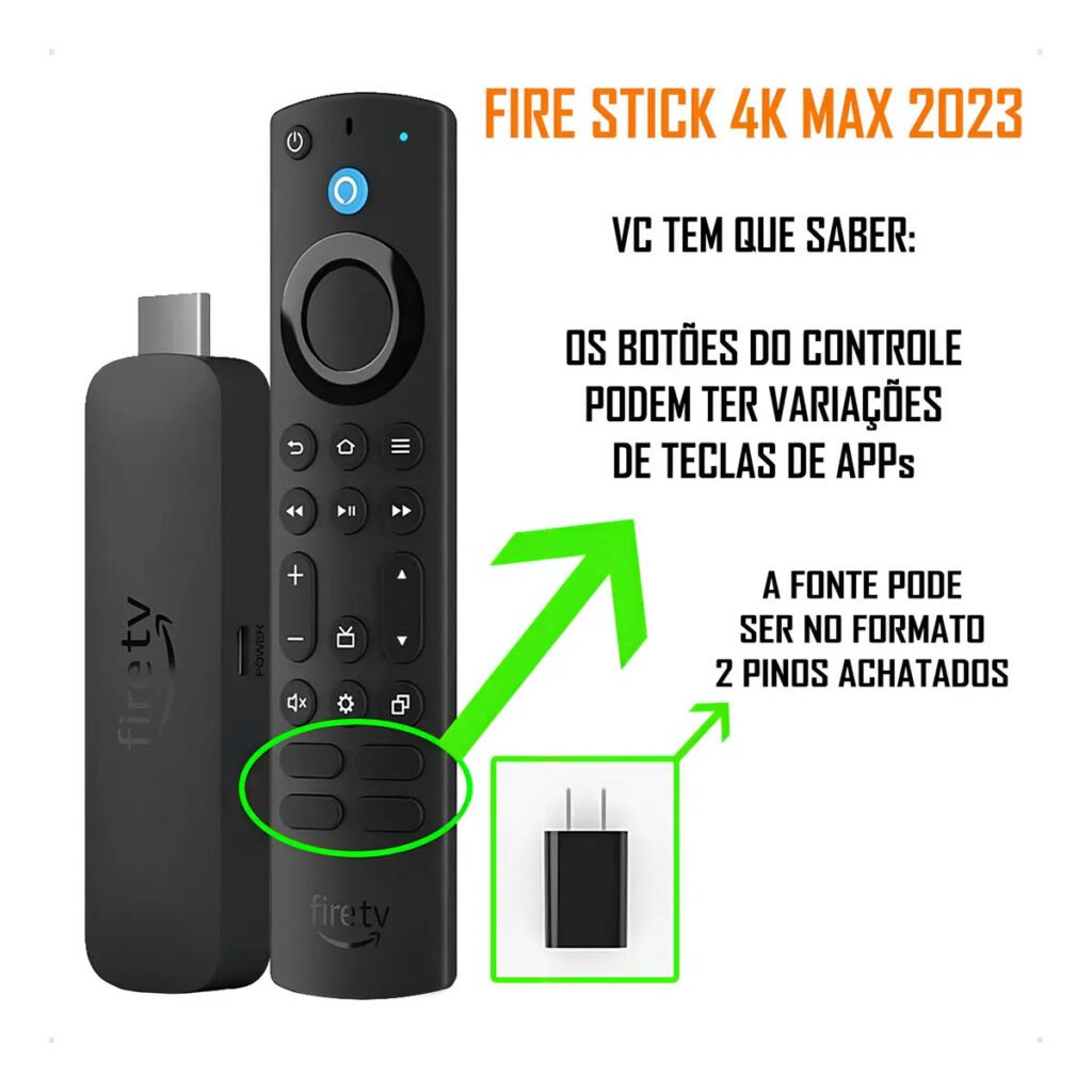 Fire TV Stick 4K Max Amazon 16GB Wi-Fi 6E com Controle por Voz Alexa Preto — foto 5