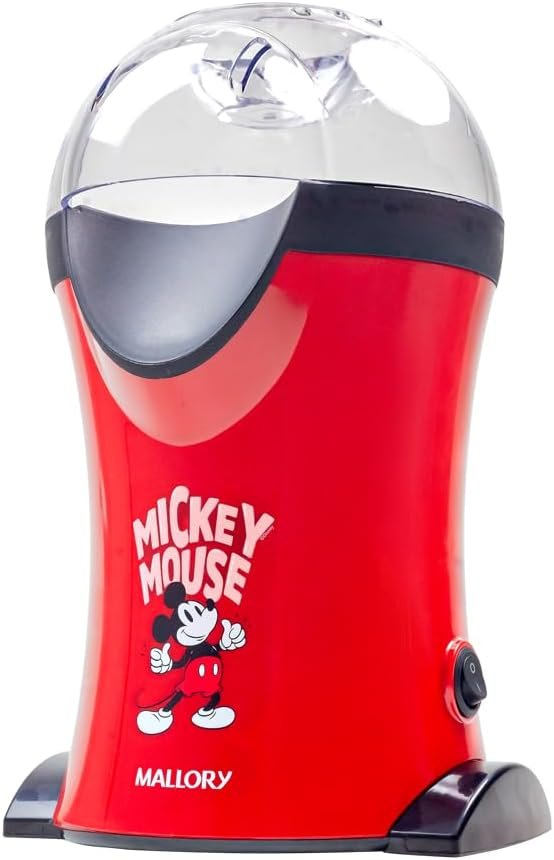 Pipoqueira Elétrica Mallory Mickey Mouse Vermelha — foto 3