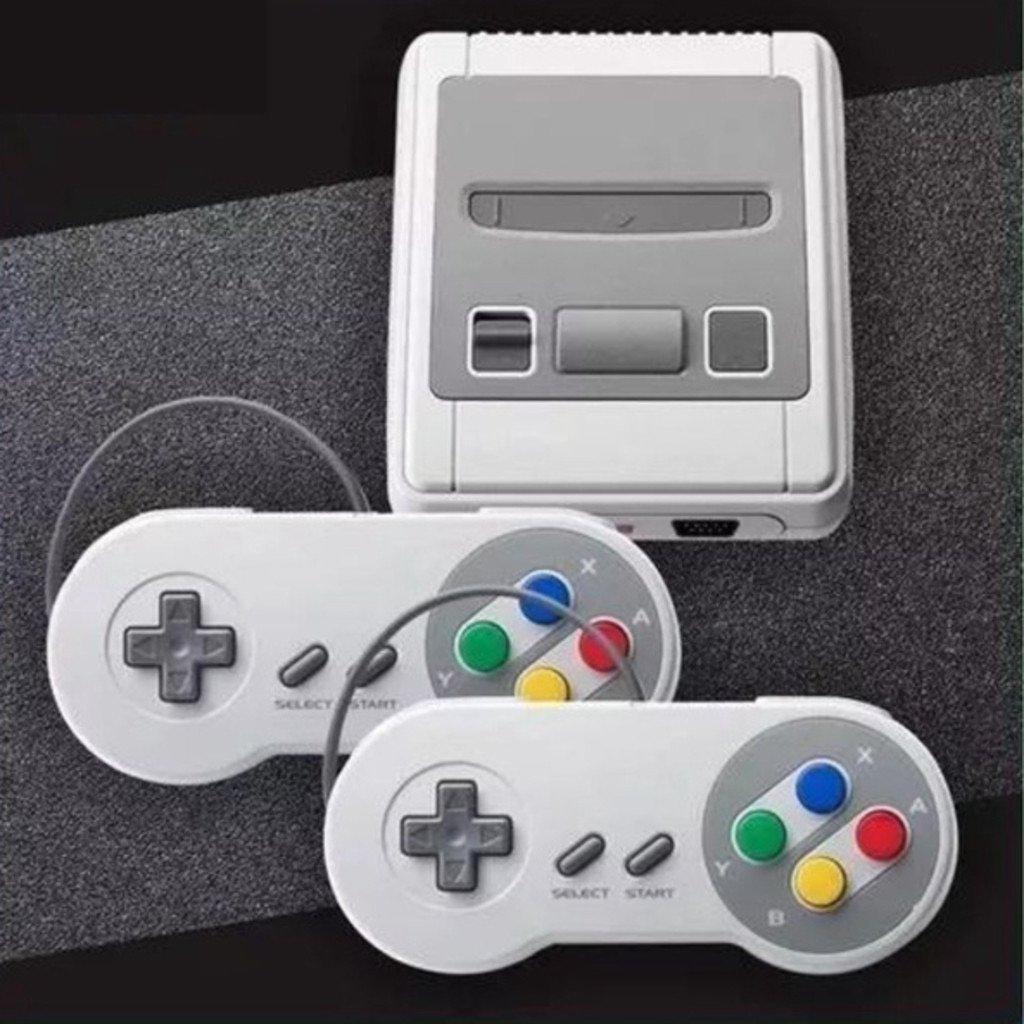 Vídeo Game Classic Super Nintendo Mini SNES 8 Bits com 2 Controles e 620 Jogos — foto 7