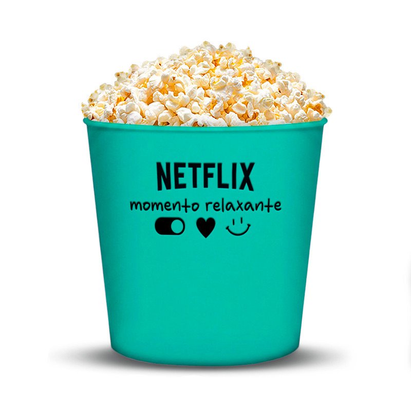 Balde de Pipoca Netflix Momento Relaxante — foto 5