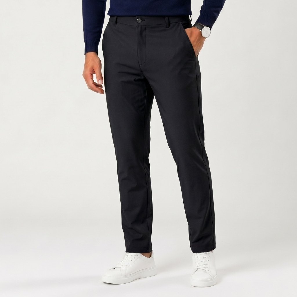 Calça de Alfaiataria Masculina Slim Fit Social Sport Fino — foto 4