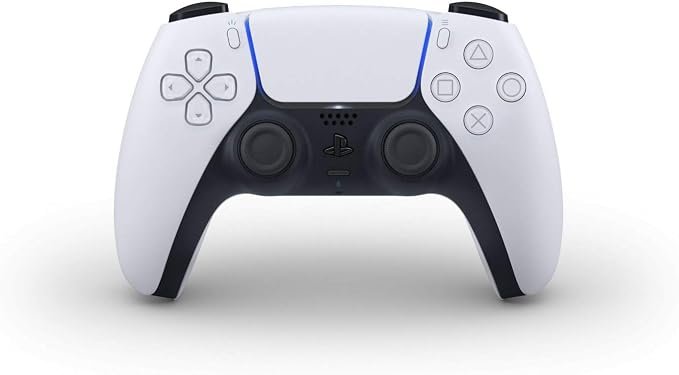 Controle sem fio PlayStation DualSense – Bluetooth – Compatível com iPad, iPhone, Mac e Apple TV Branco