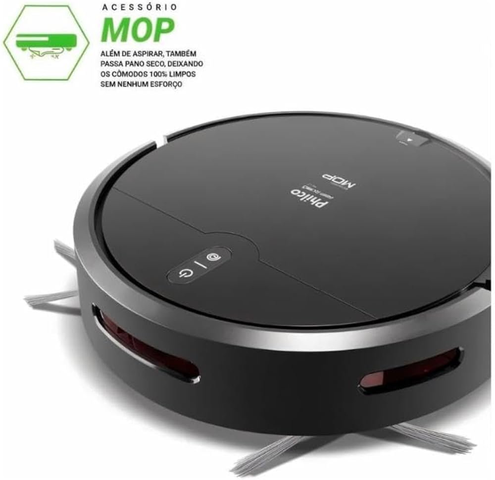 Aspirador de Pó Robô Philco PAS23 Preto Bivolt — foto 4