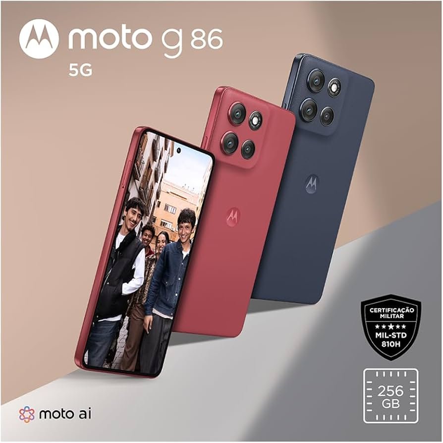 Smartphone Motorola Moto g86 5G — foto 2