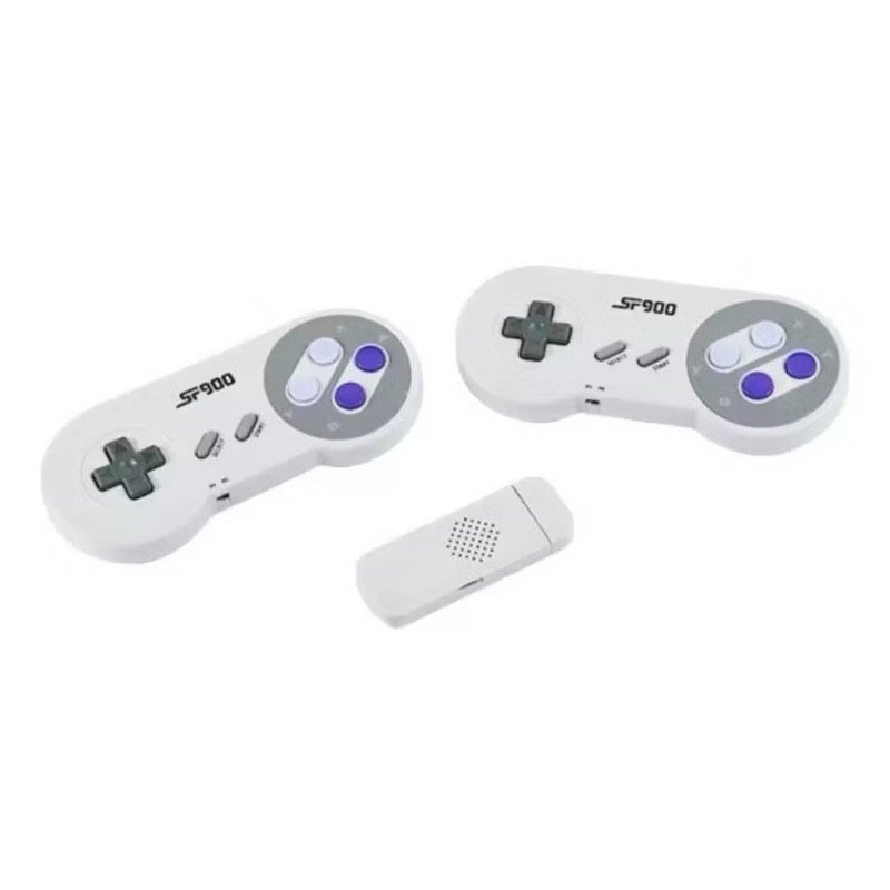 Video Game Retrô SF900 com 2400 Jogos e 2 Controles Sem Fio — foto 2