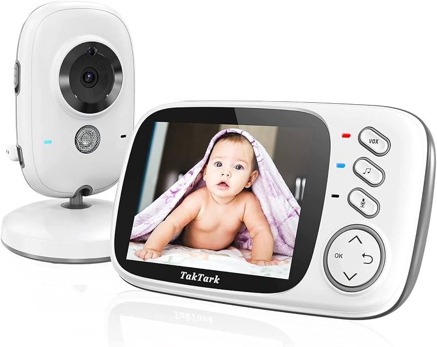 Babá Eletrônica TakTark com Câmera e Monitor LCD 3.2″ — foto 1