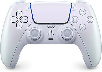 Controle sem fio PlayStation DualSense – Bluetooth – Compatível com iPad, iPhone, Mac e Apple TV Chroma Pearl