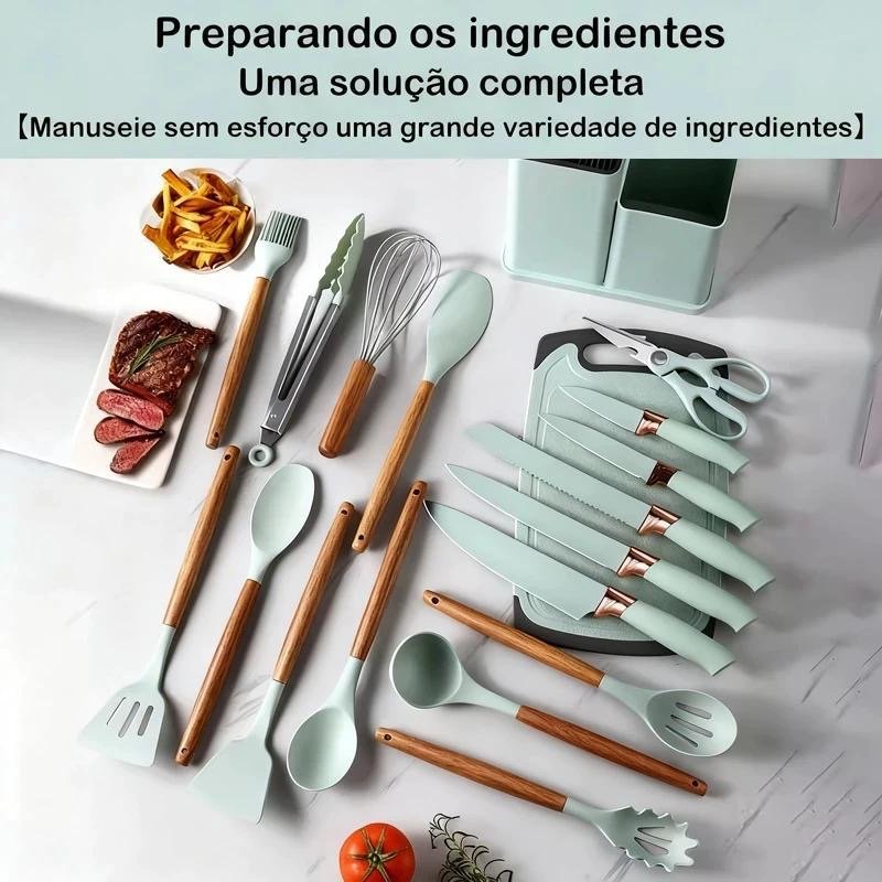 Transforme sua cozinha com praticidade, corte perfeito e zero arranhões — foto 2