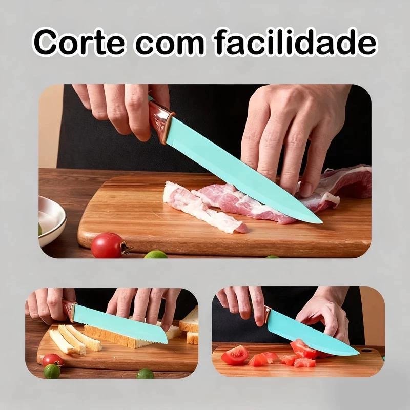 Transforme sua cozinha com praticidade, corte perfeito e zero arranhões — foto 3
